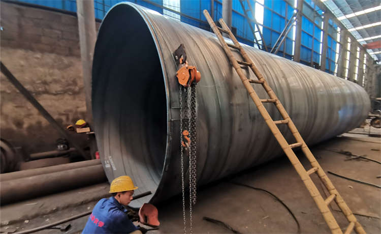 梧州800mm鎖扣螺旋鋼管，DN2600鋼護筒定制，800-14mm螺旋管，Q235B自來水給水鋼管廠家