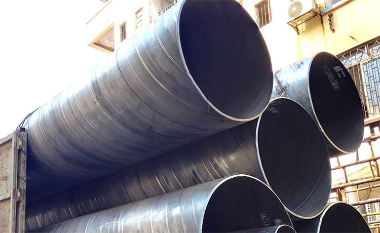 鋼材場走水螺旋管，鎖扣螺旋管廠家，219-6mm螺旋焊管，1920-14mm螺旋管